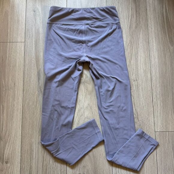 Athleta Girl high rise chit chat shine tight Purple leggings youth size XXL - Picture 5 of 9